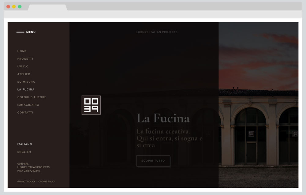 Progetto 0039 - Italian Luxury Design